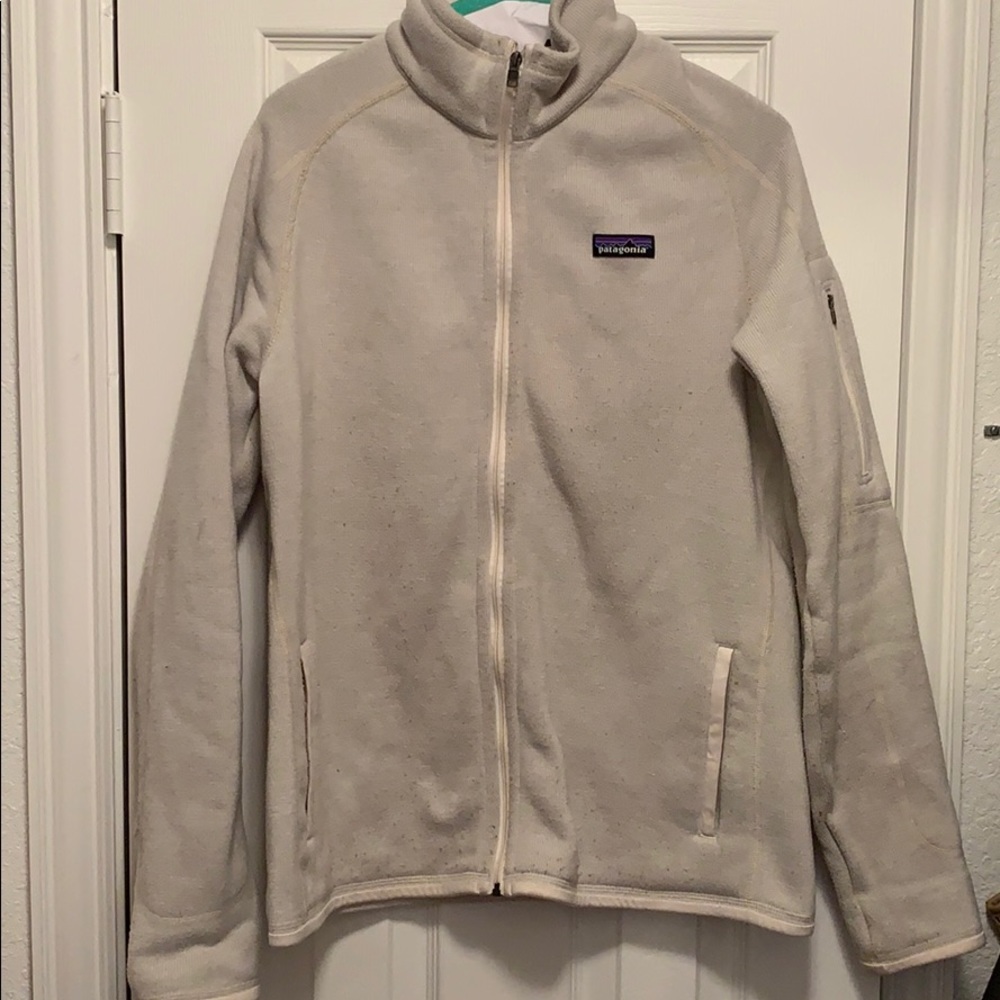 Women’s Large Cream Patagonia Jacket